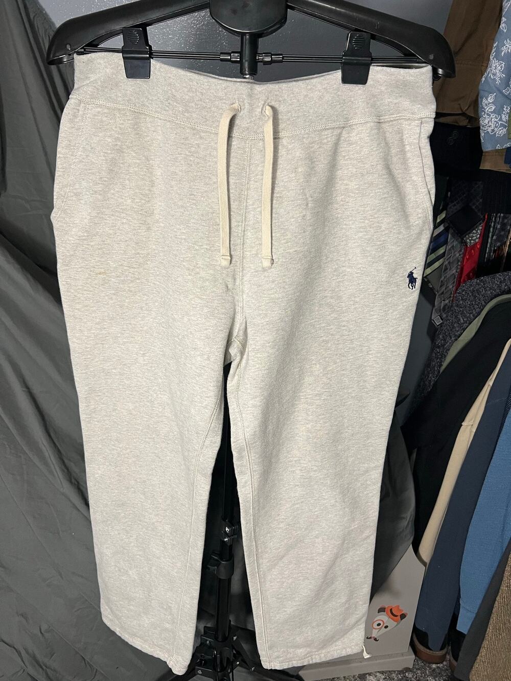 Ralph Lauren Grey Polo sweatpants.